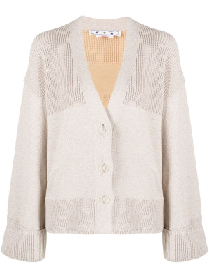 

Diag colour-block cardigan, Off-White Diag colour-block cardigan