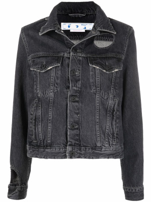 

Meteor denim jacket, Off-White Meteor denim jacket