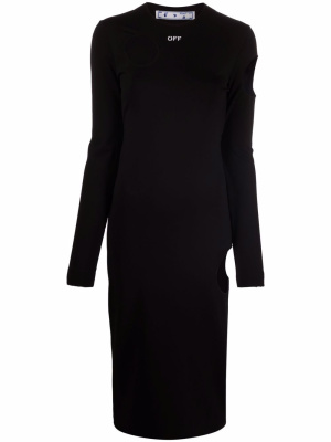 

Meteor logo knitted dress, Off-White Meteor logo knitted dress