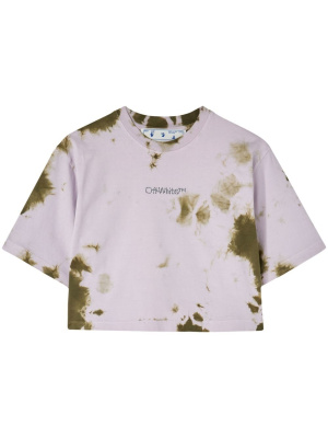 

Tie-dye cropped top, Off-White Tie-dye cropped top