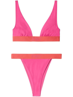 

Condenced two-tone bikini, Off-White Condenced two-tone bikini
