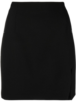 

Slogan-print miniskirt, Off-White Slogan-print miniskirt