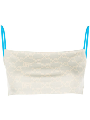 

Square-neck crop top, Off-White Square-neck crop top