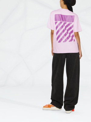

Diag-print short-sleeved T-shirt, Off-White Diag-print short-sleeved T-shirt
