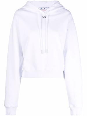 

Off-stamp cropped hoodie, Off-White Off-stamp cropped hoodie