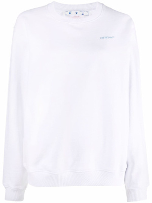 

Signature arrows print sweatshirt, Off-White Signature arrows print sweatshirt