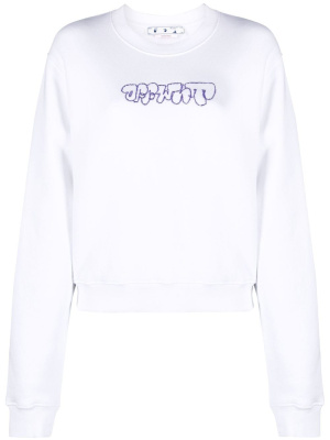 

Arrows-embroidered sweatshirt, Off-White Arrows-embroidered sweatshirt