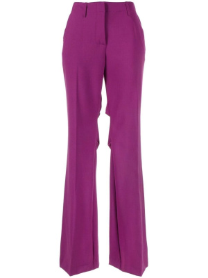 

Mid-rise flared trousers, Off-White Mid-rise flared trousers