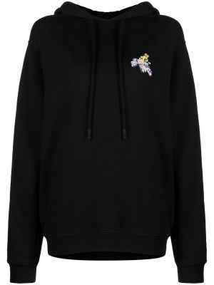 

Floral Arrows-print hoodie, Off-White Floral Arrows-print hoodie