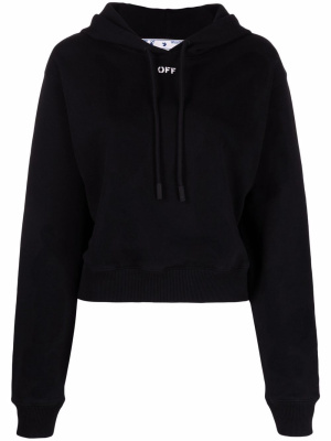 

Off-stamp cropped hoodie, Off-White Off-stamp cropped hoodie