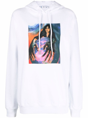 

Graphic-print hoodie, Off-White Graphic-print hoodie