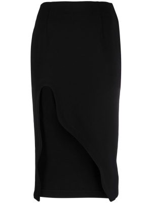 

Asymmetric midi skirt, Off-White Asymmetric midi skirt