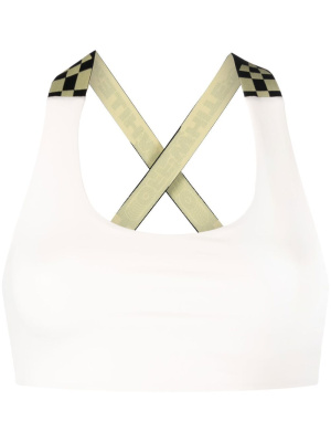 

Sleeveless cropped top, Off-White Sleeveless cropped top