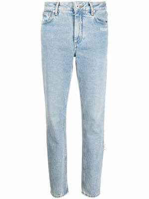 

Logo-patch denim jeans, Off-White Logo-patch denim jeans