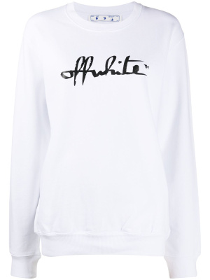 

Script logo sweatshirt, Off-White Script logo sweatshirt