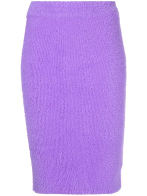

Brushed-effect pencil skirt, Off-White Brushed-effect pencil skirt