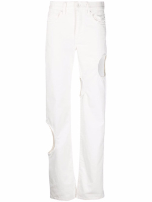 

Meteor straight-leg jeans, Off-White Meteor straight-leg jeans