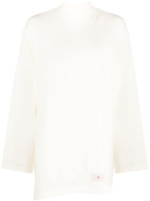 

Logo-patch long-sleeve T-shirt, Y-3 Logo-patch long-sleeve T-shirt