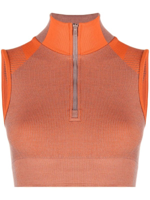 

Logo-print sports top, Y-3 Logo-print sports top