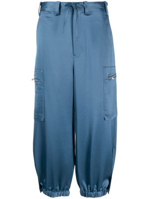 

Low-rise cropped trousers, Y-3 Low-rise cropped trousers
