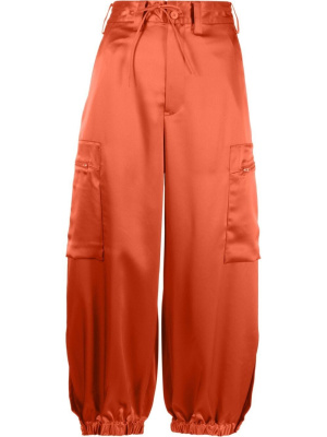 

Satin-effect cargo trousers, Y-3 Satin-effect cargo trousers