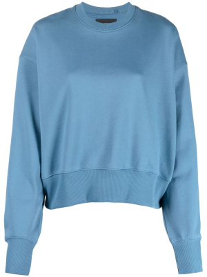 

Long-sleeve organic cotton sweatshirt, Y-3 Long-sleeve organic cotton sweatshirt