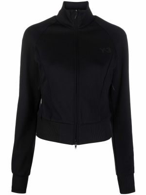 

Zip-up jersey track jacket, Y-3 Zip-up jersey track jacket