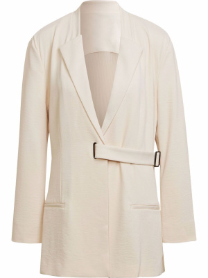 

Oversized-belted blazer, Y-3 Oversized-belted blazer