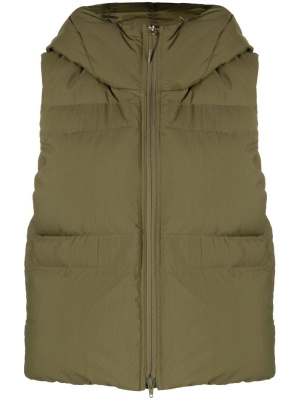 

Down-filled hooded gilet, Y-3 Down-filled hooded gilet