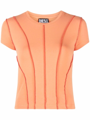 

Exposed-seam detail T-shirt, Diesel Exposed-seam detail T-shirt