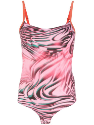 

Abstract-print vest top, Diesel Abstract-print vest top