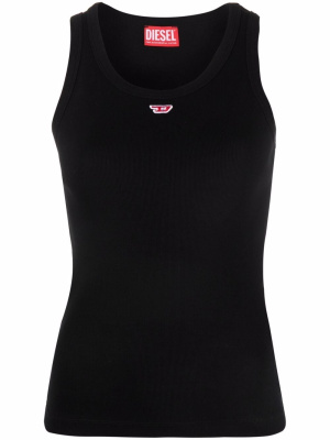 

T-Anky-D embroidered-logo tank top, Diesel T-Anky-D embroidered-logo tank top