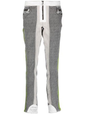 

D-Vision-Fsb panelled jeans, Diesel D-Vision-Fsb panelled jeans