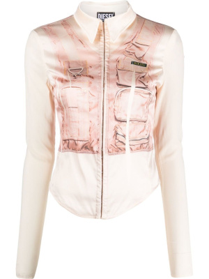 

Cargo-gilet print shirt, Diesel Cargo-gilet print shirt