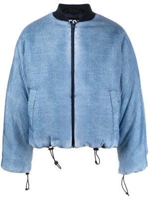 

Denim-style bomber jacket, Diesel Denim-style bomber jacket