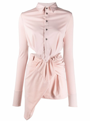 

D-Elm asymmetric shirt dress, Diesel D-Elm asymmetric shirt dress