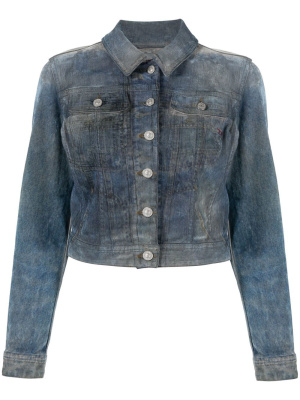 

Cropped denim jacket, Diesel Cropped denim jacket