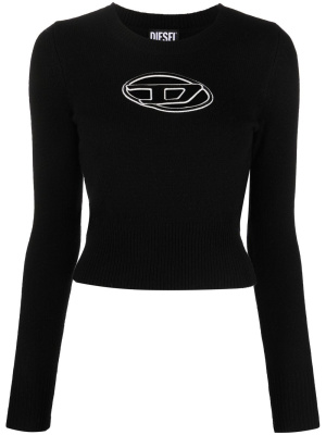 

M-Areesa logo-embroidered jumper, Diesel M-Areesa logo-embroidered jumper