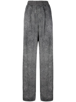 

Speckle-knit straight-leg trousers, Diesel Speckle-knit straight-leg trousers