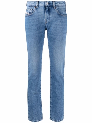 

Straight-leg washed denim jeans, Diesel Straight-leg washed denim jeans