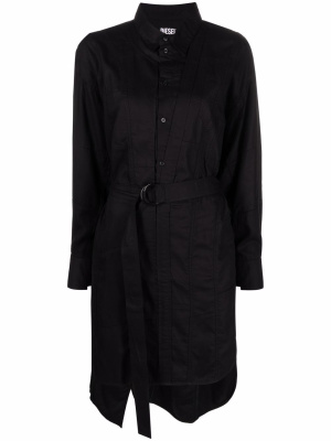 

Long-sleeve shirt dress, Diesel Long-sleeve shirt dress