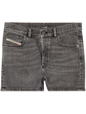

Logo-patch denim shorts, Diesel Logo-patch denim shorts