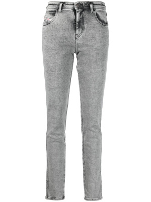 

2015 acid-wash straight-leg jeans, Diesel 2015 acid-wash straight-leg jeans