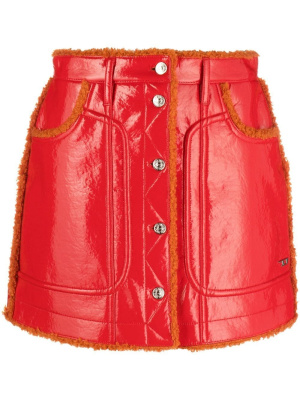 

Faux-leather mini skirt, Diesel Faux-leather mini skirt