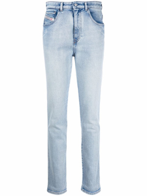 

High-waisted denim jeans, Diesel High-waisted denim jeans
