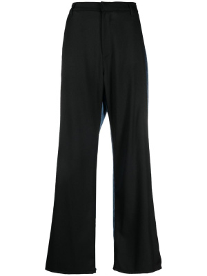 

Two-tone wide-leg trousers, Diesel Two-tone wide-leg trousers