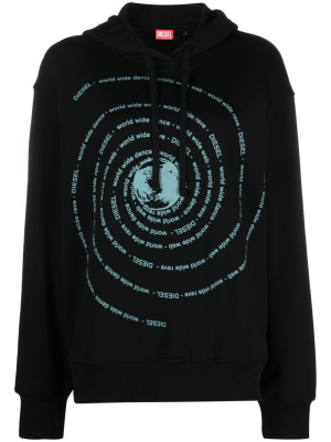 

F-Maxinne cotton hoodie, Diesel F-Maxinne cotton hoodie