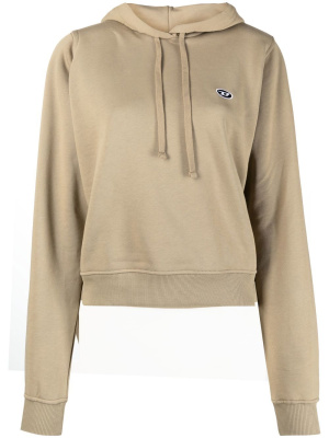 

Logo-patch cotton hoodie, Diesel Logo-patch cotton hoodie