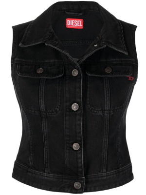 

DE-SLIMMY fitted denim jacket, Diesel DE-SLIMMY fitted denim jacket