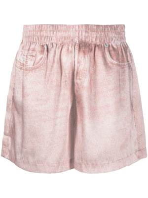 

Monogram-print shorts, Diesel Monogram-print shorts